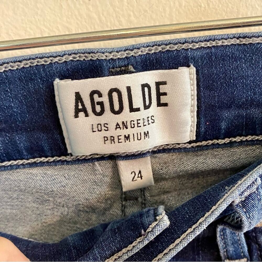 Agolde Sophie Crop Women’s Size 24 High Rise Skinny Jeans - Picture 2 of 16